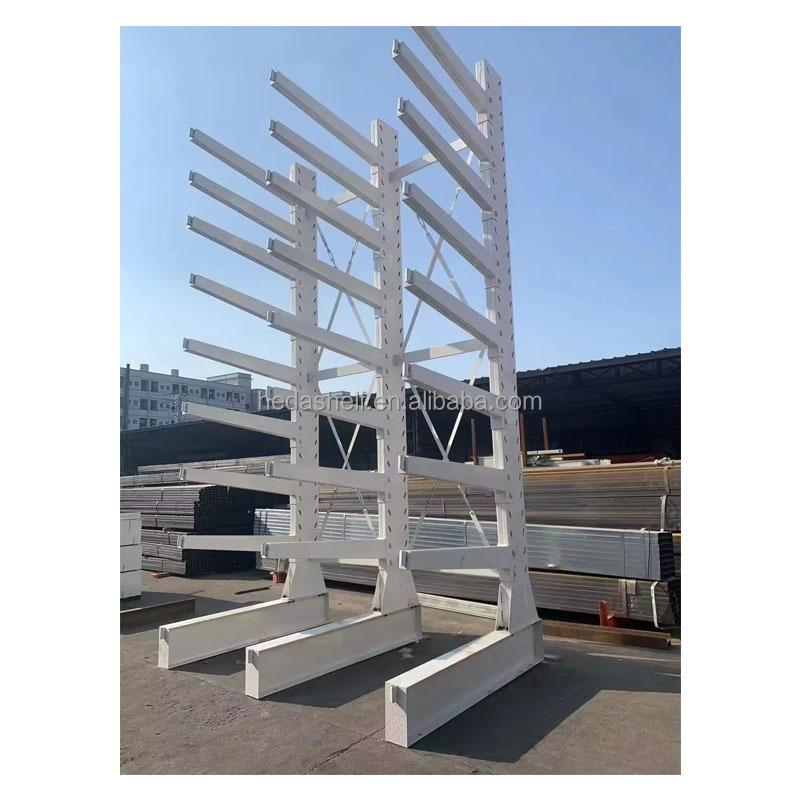 Factory Price Cantilever Material Rack Heavy Duty Cantilever Racks Warehouse Cantilever Racking for Rebar Storage