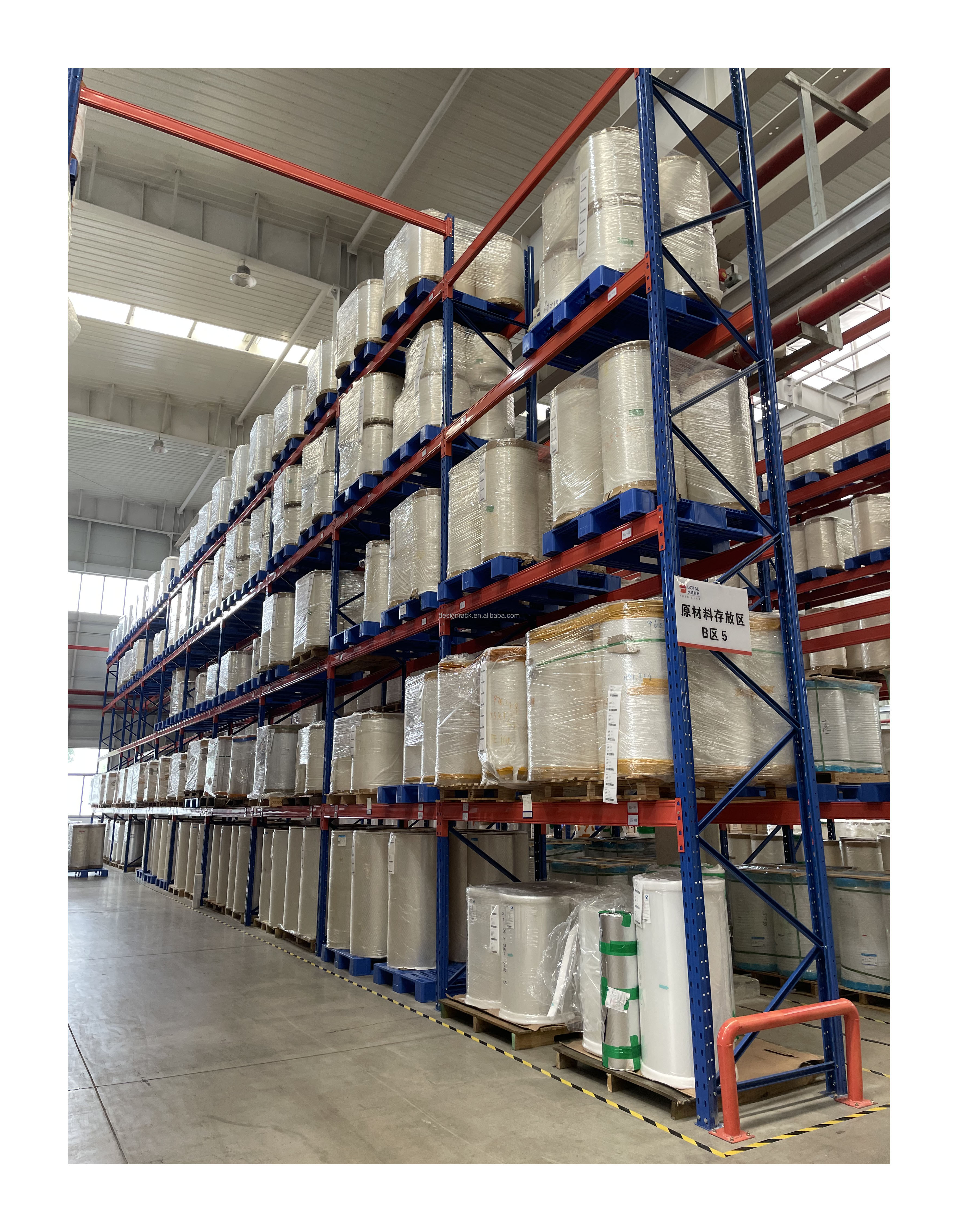 Space Saving Warehouse Storage Solution Forklift Entry System High Density Drive in Rack