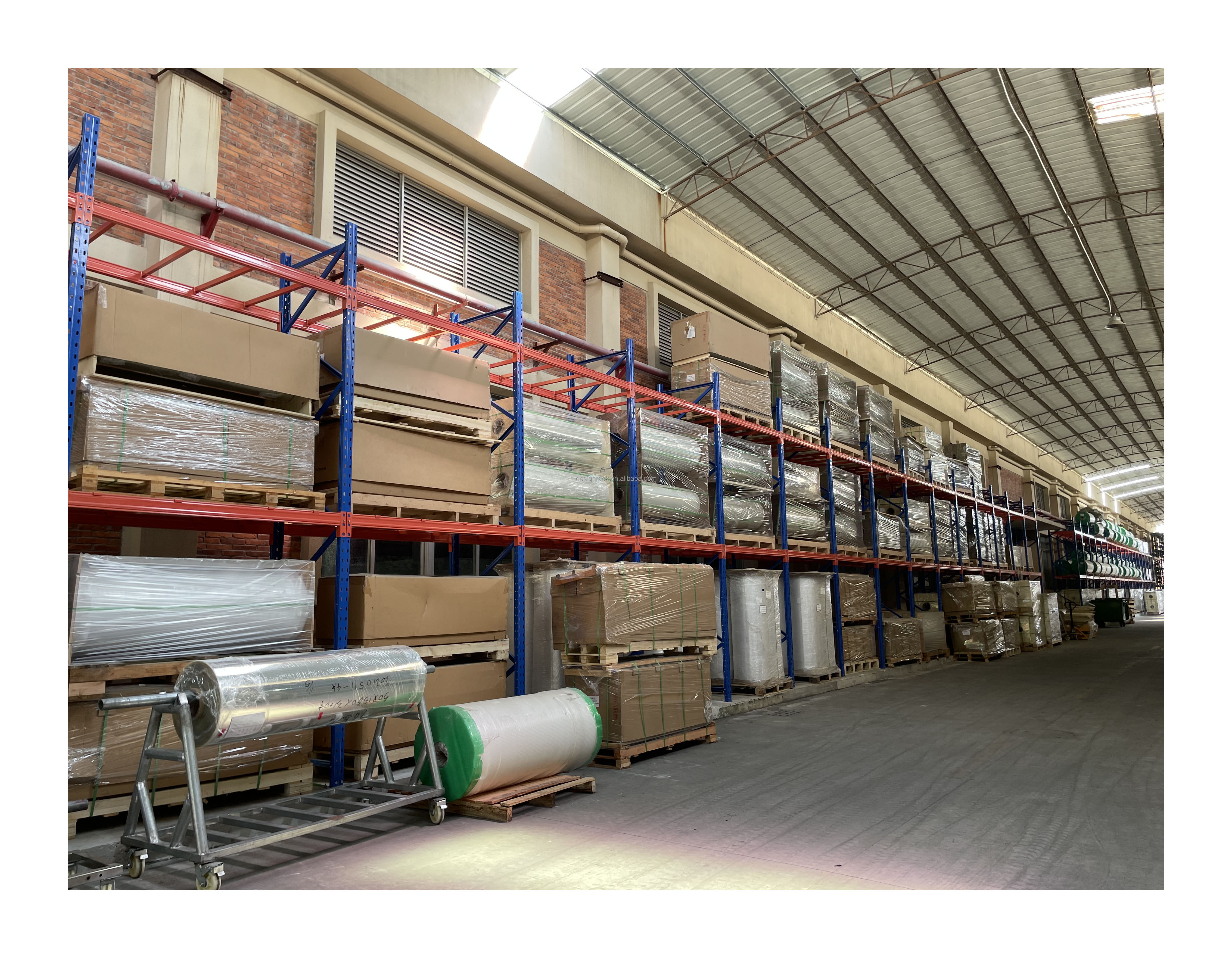 Space Saving Warehouse Storage Solution Forklift Entry System High Density Drive in Rack