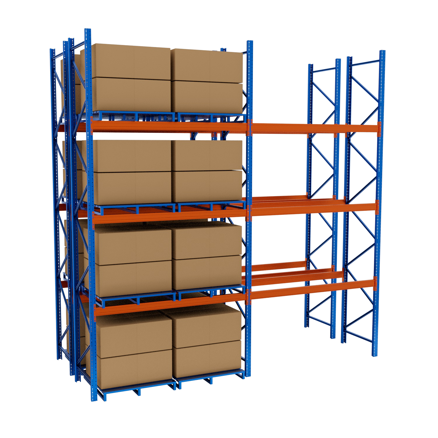Versatile Pallet Shelving