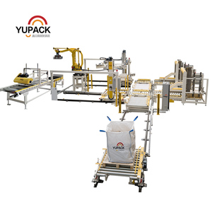 Automatic Palletizing System for Big Bags / FIBCs, Integrate With Conveyor, Endless Flow