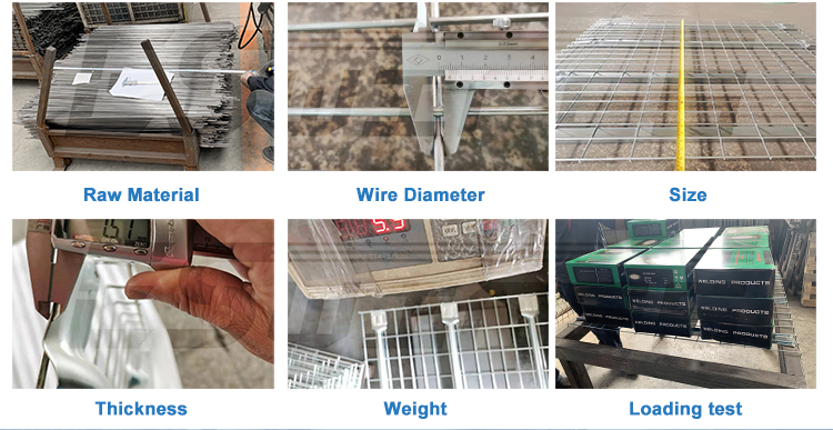 Europe Standard Fireproof Flared Channel 3 Support Channels Secure Design Metal Steel Mesh Wire Pallet Rack Decking