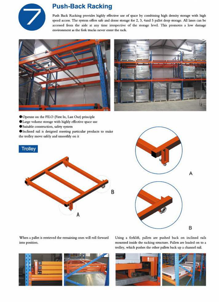 Industrial Storage Racking Specifications