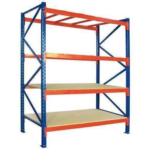 Warehouse Storage Racks 4-Layer Factory Long Span Industrial Steel Adjustable Durable Storage Shelves Racking
