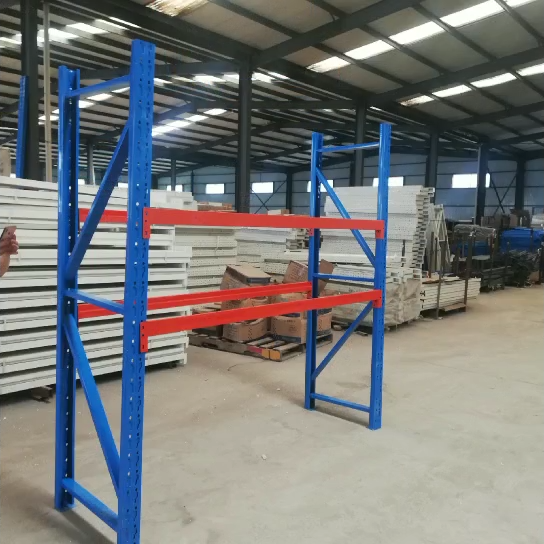 Hot Sale Industrial Metal Storage Shelving Adjustable Multi-Tier Custom Sizes Warehouse Logistics Rack Drive-Through Push-Back