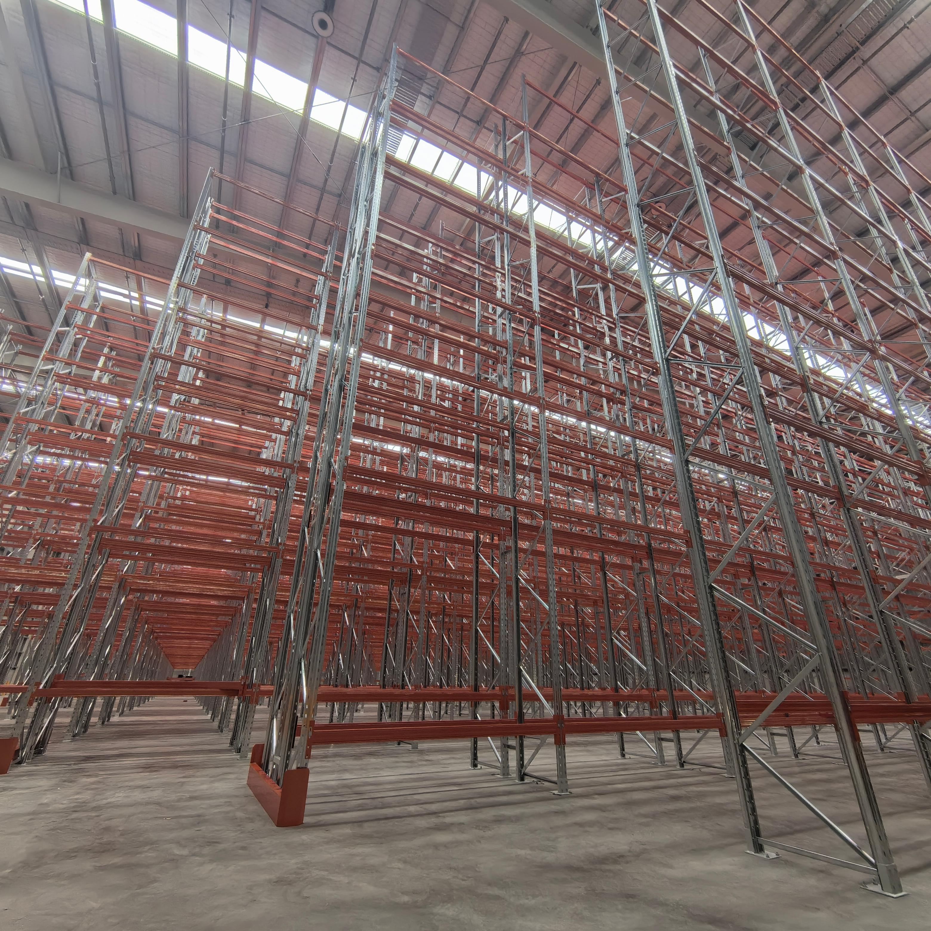 High-Capacity Steel Stacking Shelving Heavy Duty AU Standard Pallet Racking System for Warehouse Storage Solutions