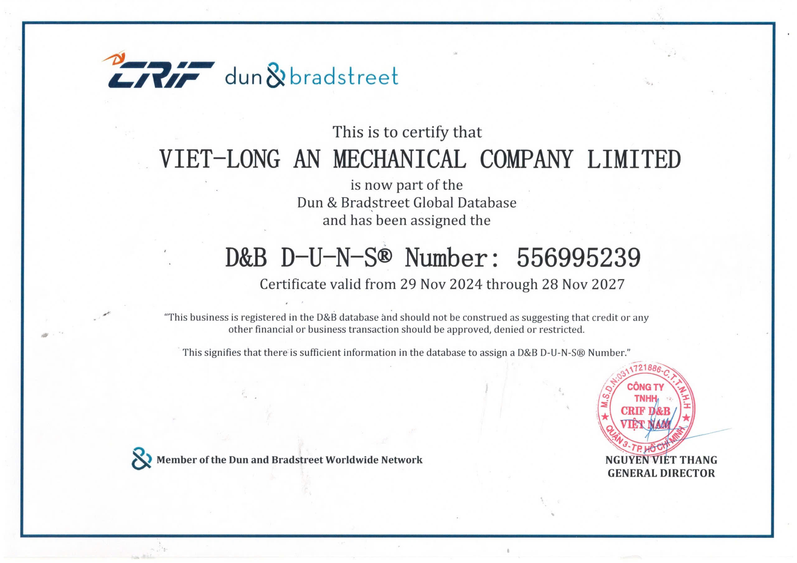 Certificate 3