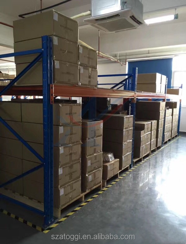 Customized Heavy Duty Steel 2-Layer Warehouse Storage Pallet Rack System with 1000kg/Layer Capacity