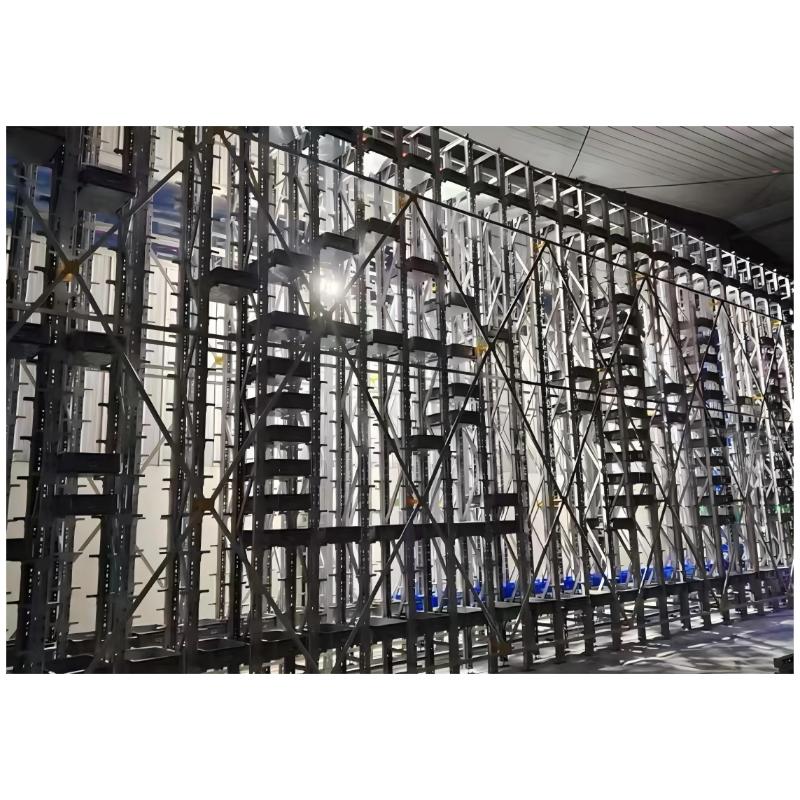 Drive-through Shelving Stacking Racks Shelves Heavy Duty Through-type Steel Shelving with Corrosion Protection Adjustable Height