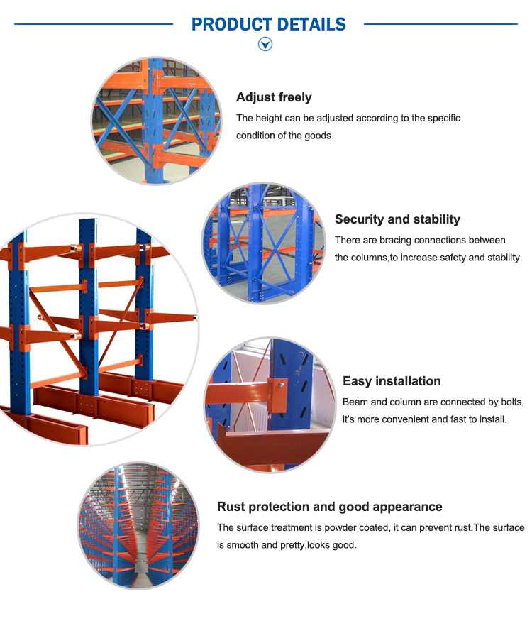 Cantilever Rack With Single-arm Storage