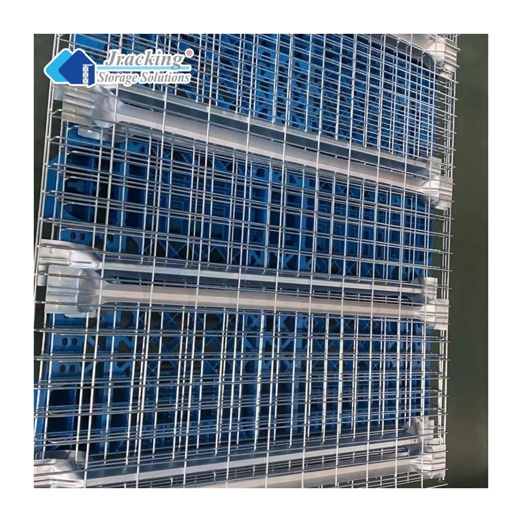 High Load Warehouse Storage Steel Material Pallet Rack Heavy Duty Galvanized Fireproof Mesh Welded Wire Mesh Panel