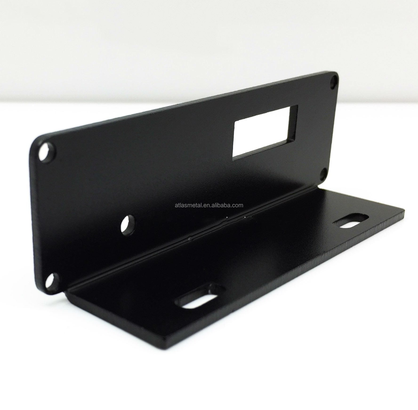 OEM Custom Metal Stamping Parts Steel Punched Shelf Rack Parts Sheet Metal Fabrication Welding Steel Punched Shelf Rack Parts