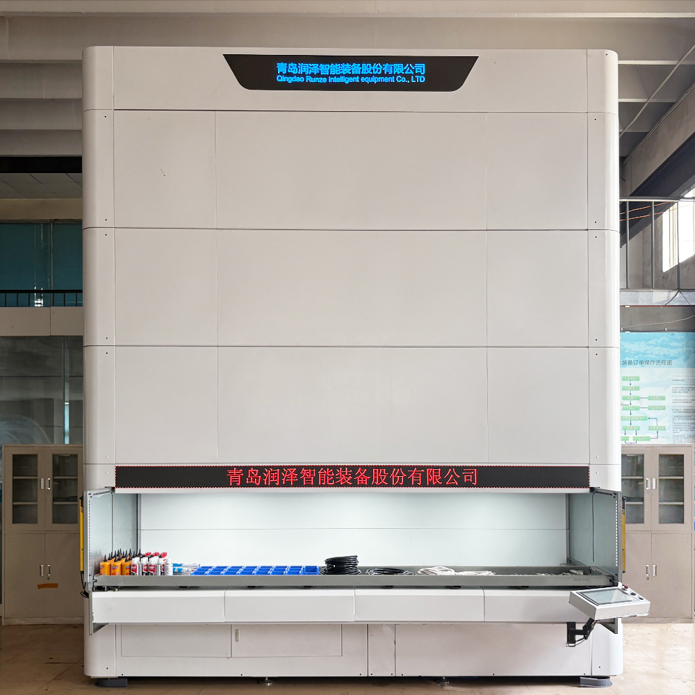 Industrial Hardware Storage VLM Automated Vertical Lift Module Heavy Capacity Warehouse Shelving System