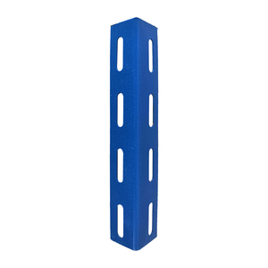 Guaranteed Quality Storage Racking Spare Parts Blue Steel Slotted Angle