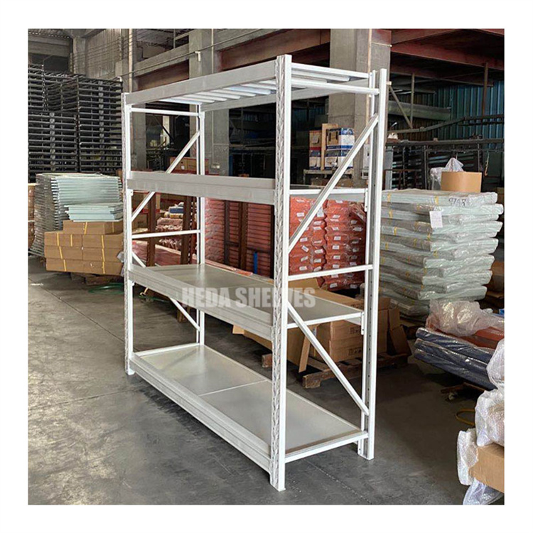Garage Warehouse Rack Adjustable Storage Stacking Racks Pallet Steel Metal Shelving Shelves