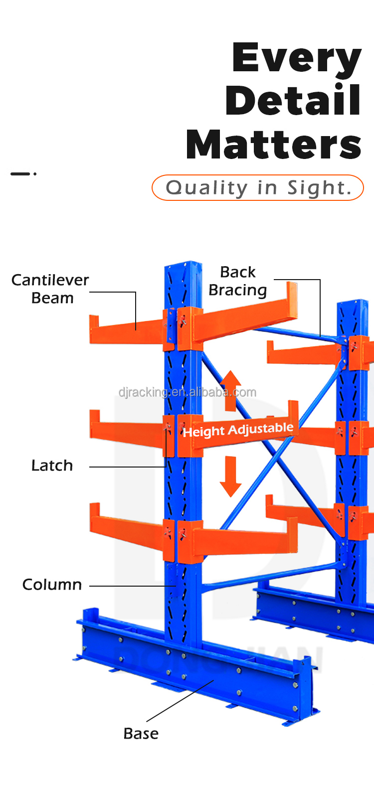 Cantilever Rack Detail