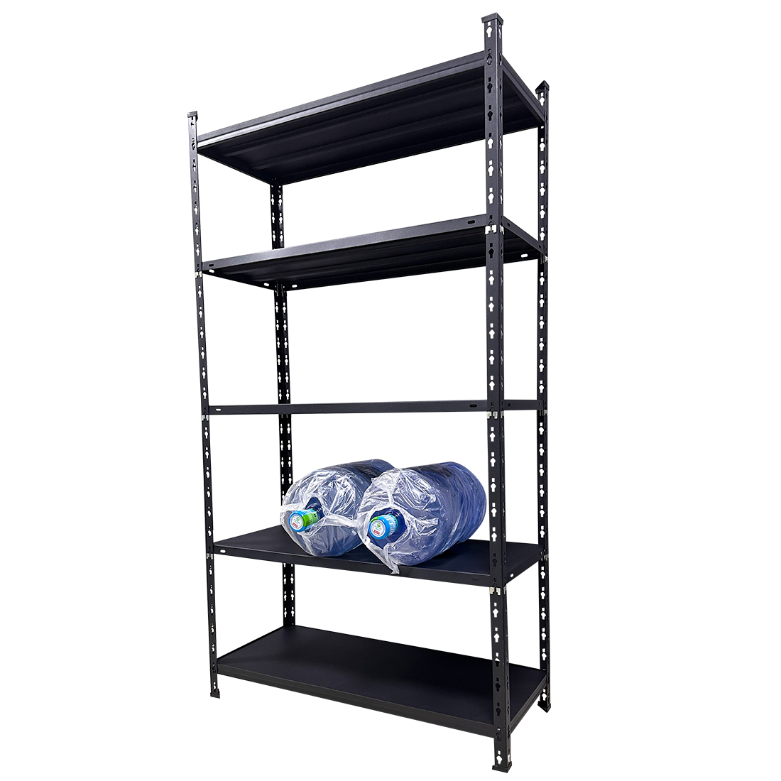 warehouse angle bar steel slotted storage display stand rack shoe multilayer adjustable rack angle clothes shelf angle rack