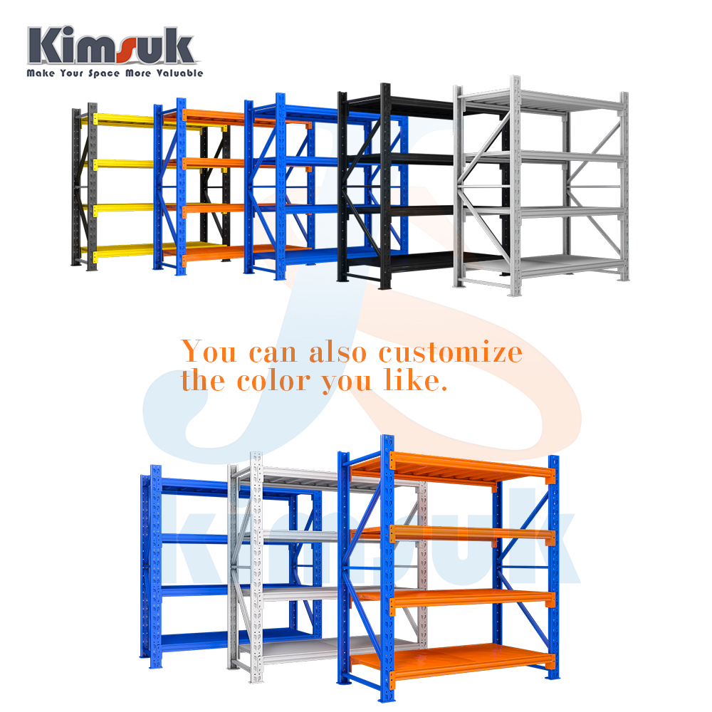 Warehouse Steel Rack Pallet Rack Shelves for Warehouse 3 Tons Foldable Storage Shelves