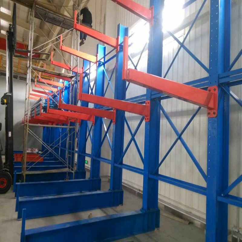 Heavy Duty Industrial Cantilever Rack System for Warehouse Long Material Storage Pipe Timber Steel Bar Racking Factory Price