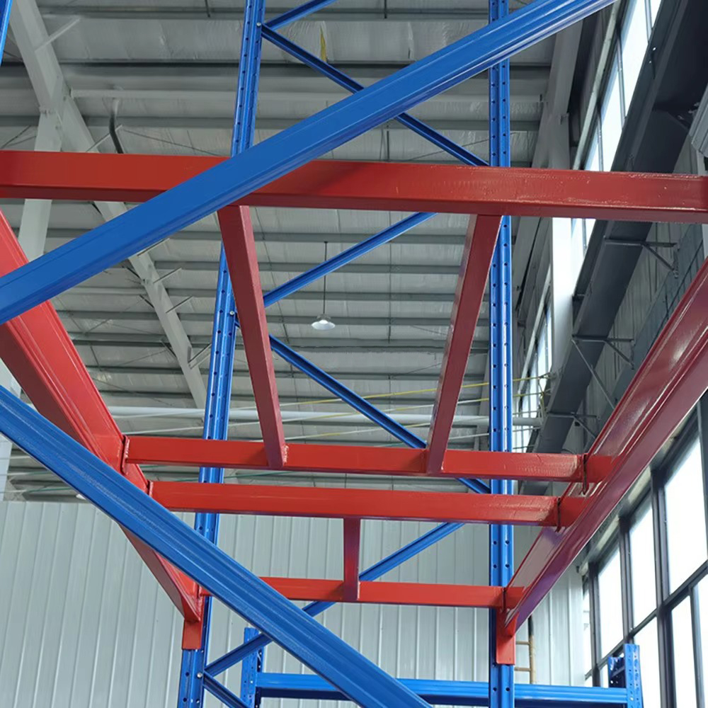 High-Density Pallet Shuttle Racking System Automatic Steel Storage Frame 3000kg Load Capacity Heavy Duty Warehouse