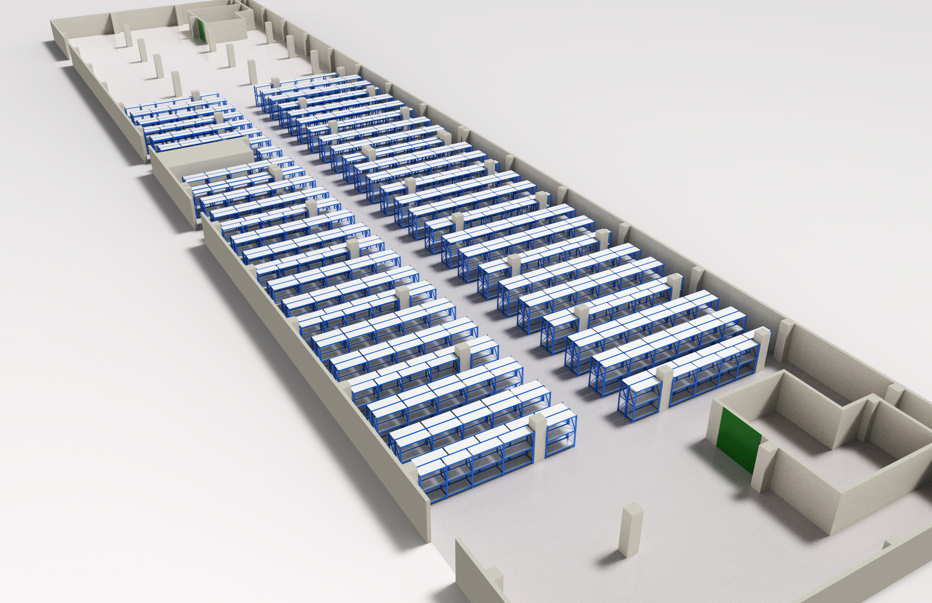 Warehouse Racking CAD