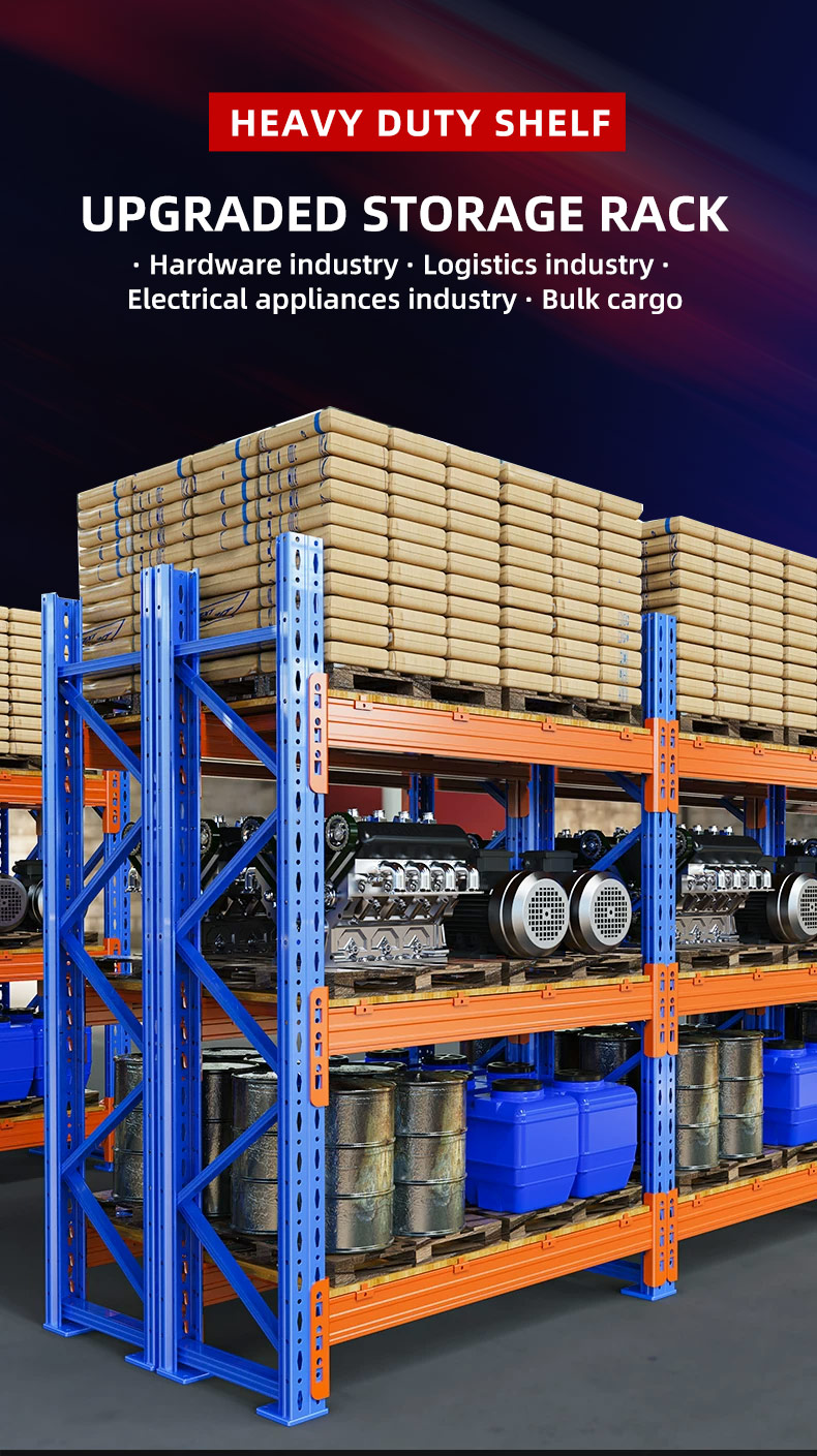 Heavy Duty Selective Pallet Rack System