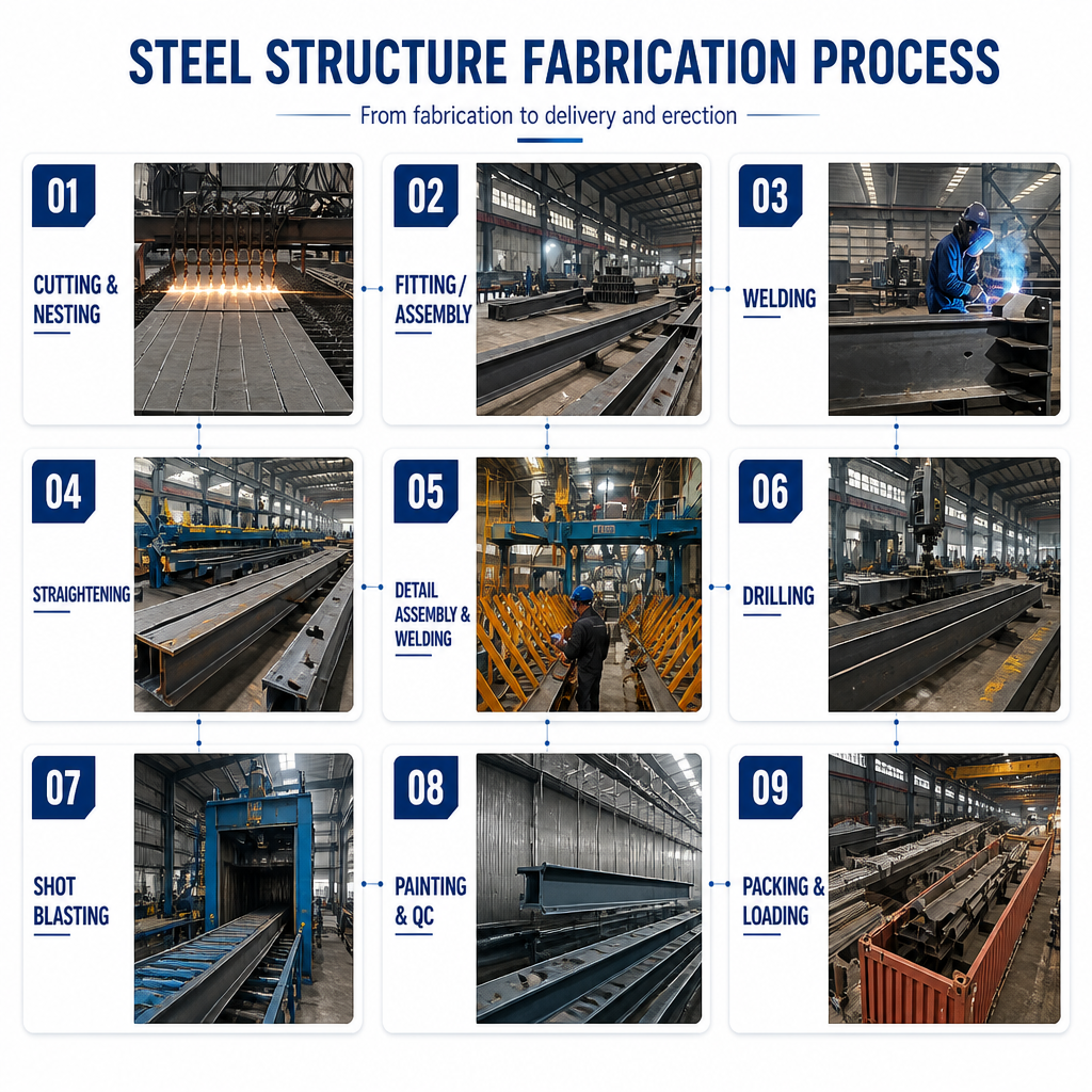 High-Bay Racking Steel Structure Warehouse for High Density Automated Storage and Logistics
