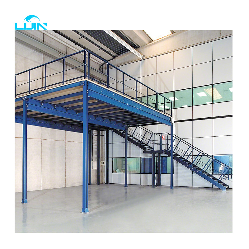 Warehouse Multi Level Steel Shelf Rack Support Mezzanine Attic Rack Racking