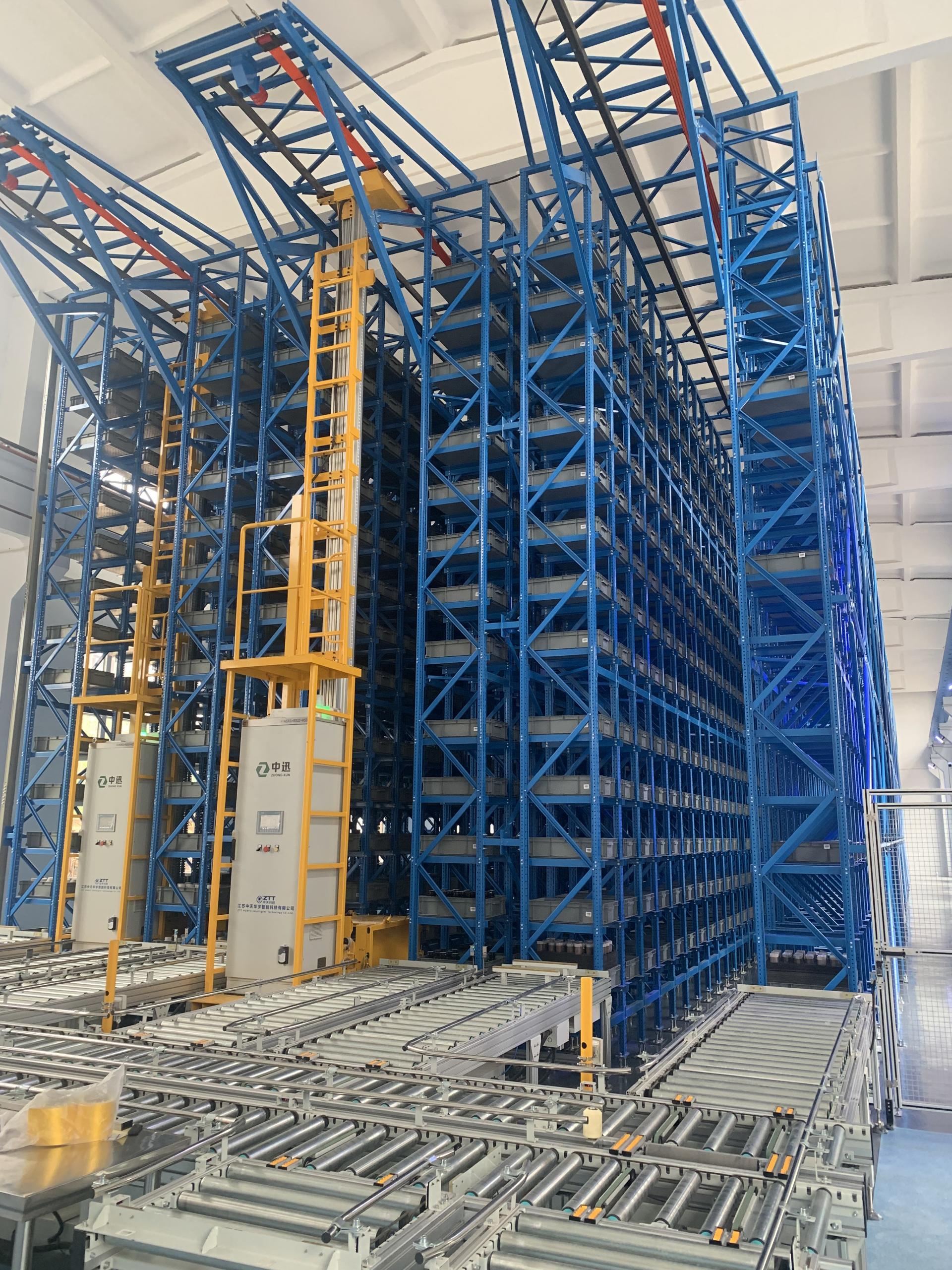 QDITC High Density Heavy Duty Made in China Automatic Racking System ASRS with 2000kg Capacity for Warehouse Use