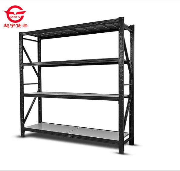 Medium Duty Garage Bolted Steel Shelving Metal Storage Shelf Rack For Warehouse Equipment