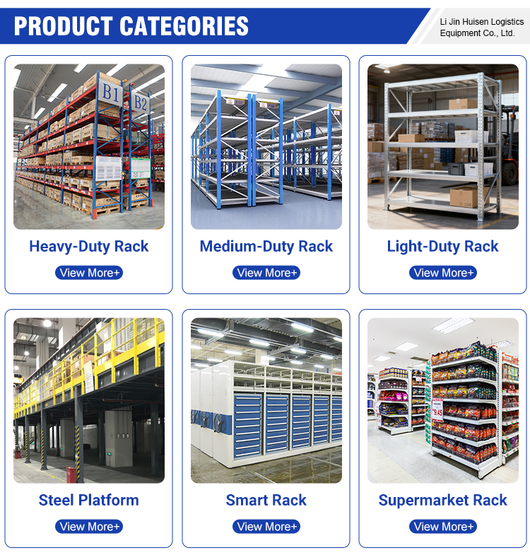 High Capacity High-Strength Steel 5-Layer Medium Duty Manual Picking Rack Adjustable Beam Design for Industrial Warehouse Use