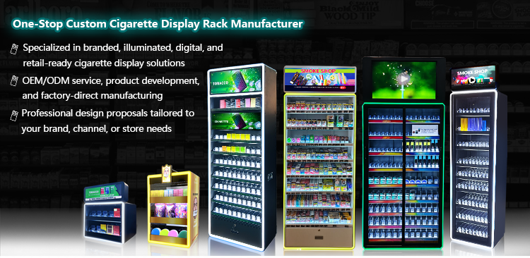 Cigarette Display Showcase Model