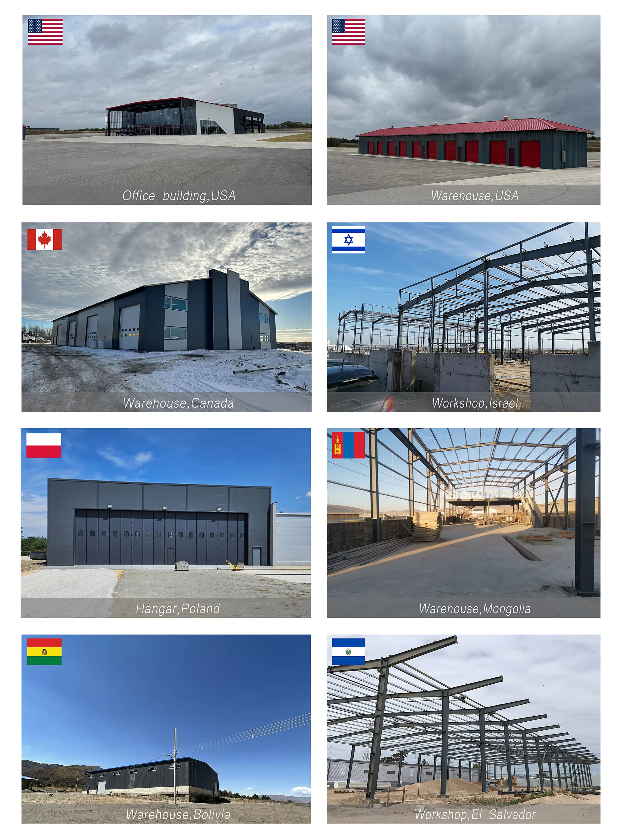 Steel Building Project Display