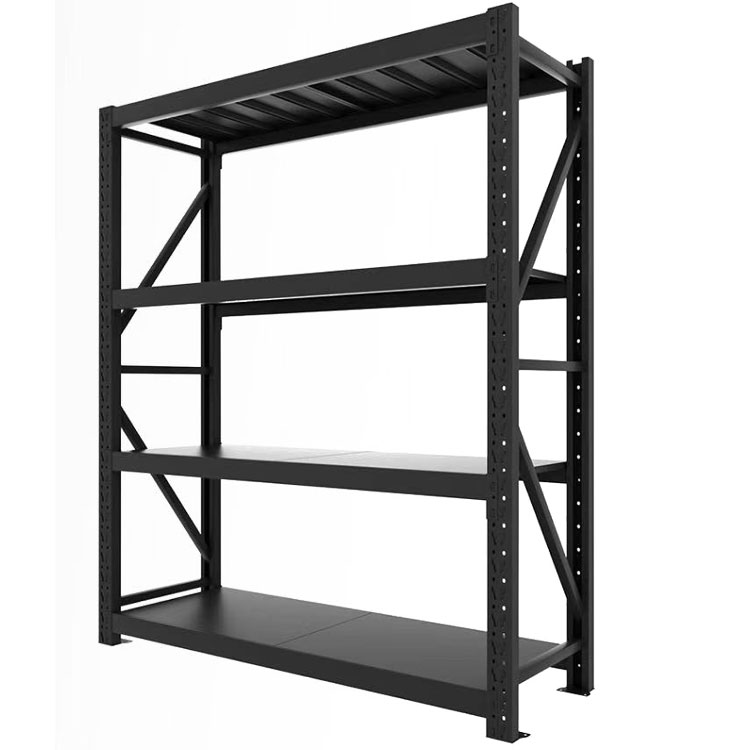 Medium Duty Garage Bolted Steel Shelving Metal Storage Shelf Rack For Warehouse Equipment
