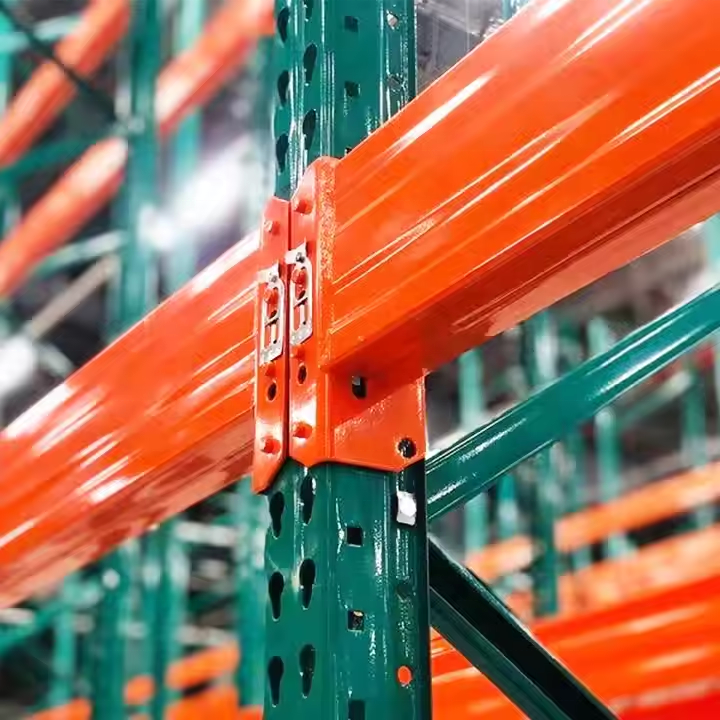 Heavy Duty TearDrop Pallet Rack System Short Pallet Racking Shelving For Industrial Selective Pallet Rack Warehouse