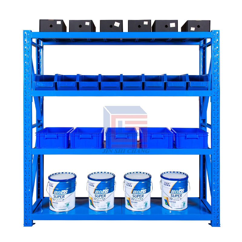 Light Duty Selective Pallet Racking System Adjustable Boltless Steel Shelves Factory Direct