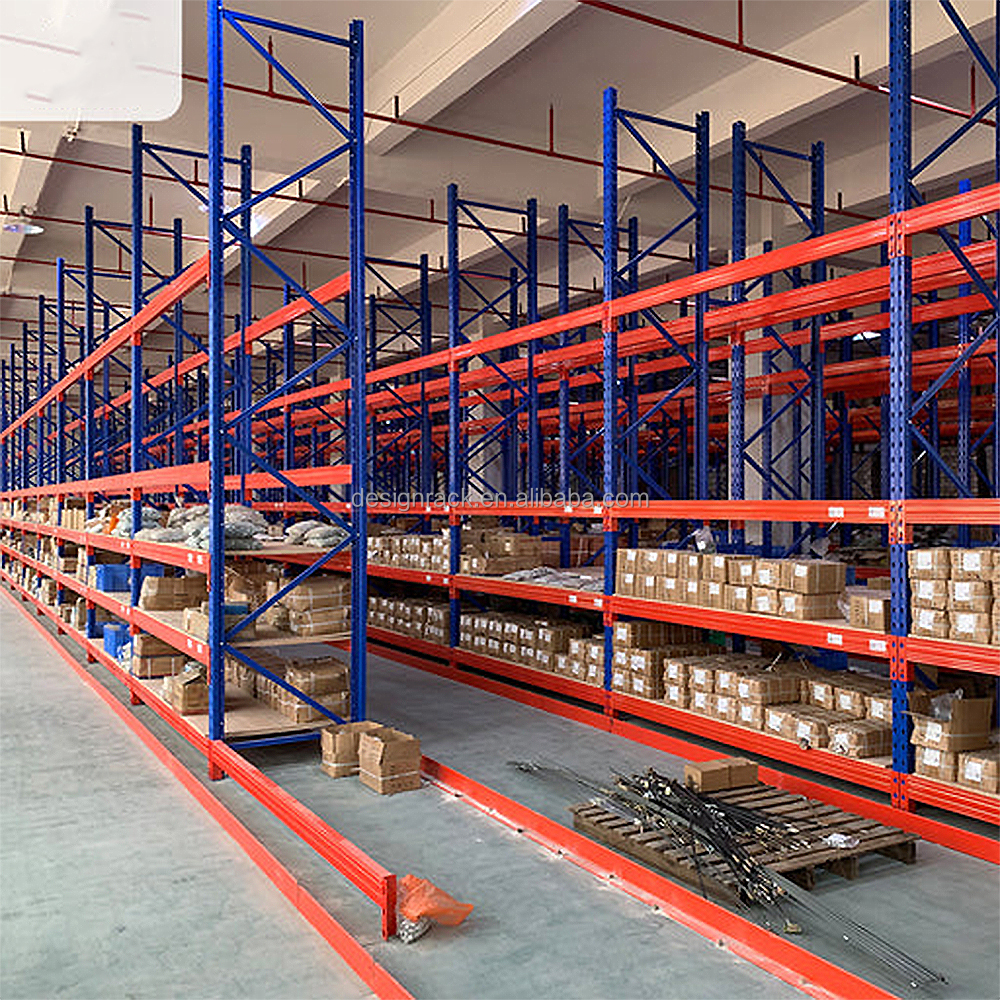 Heavy Duty Warehouse Storage Rack Steel Shelving System For Commercial Warehouse
