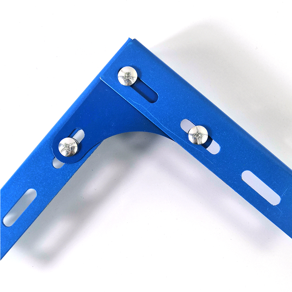 Guaranteed Quality Storage Racking Spare Parts Blue Steel Slotted Angle