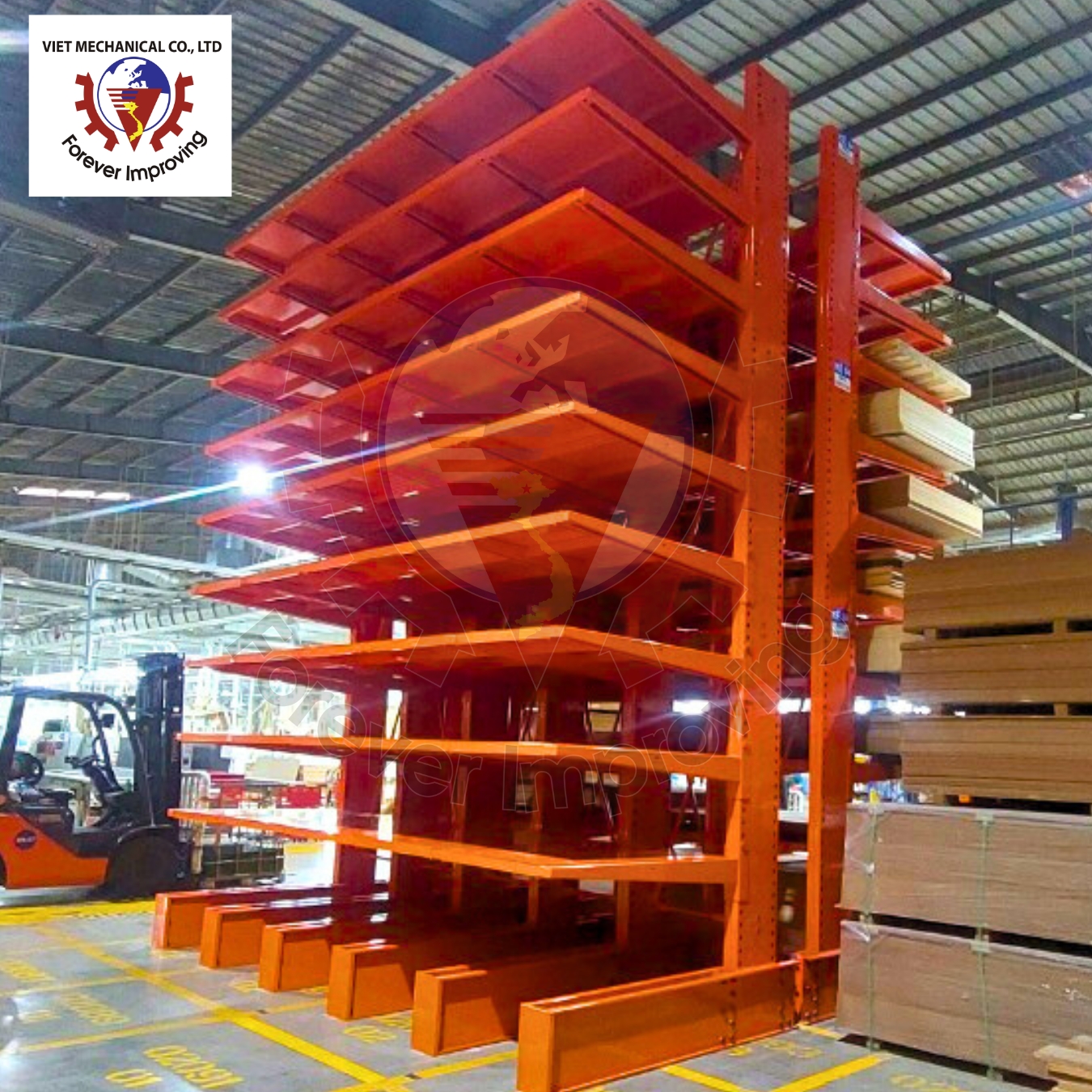 Cantilever Rack Installation