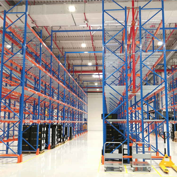 Perter High Density Storage Stack Selective Heavy Duty Pallet Racking System Design Warehouse Pallet Shelves