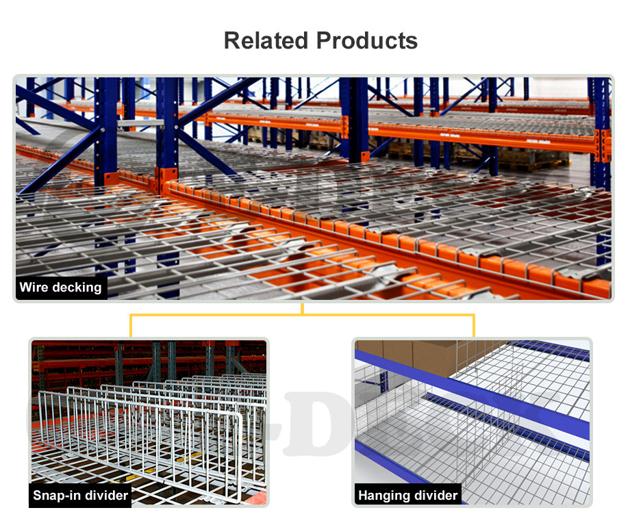 Hot Dipped Galvanized Wire Mesh Decking Pallet Structure Types