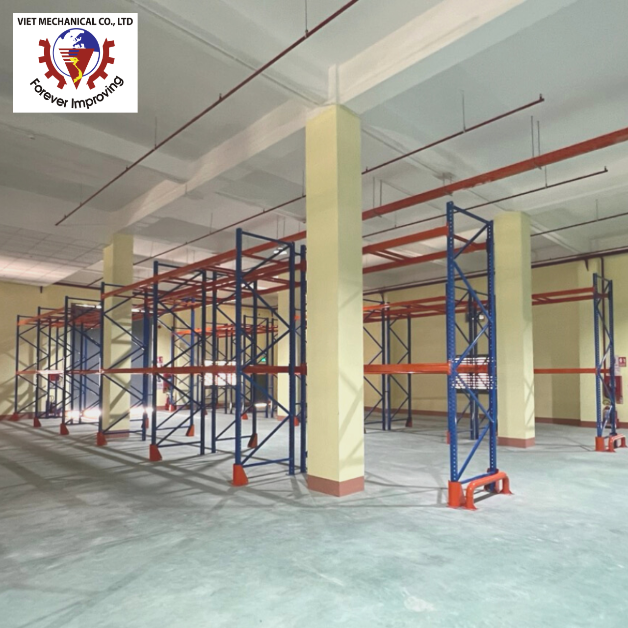 Double Deep Racking System For Flexible Warehouse Storage Distribution And Logistics Operations