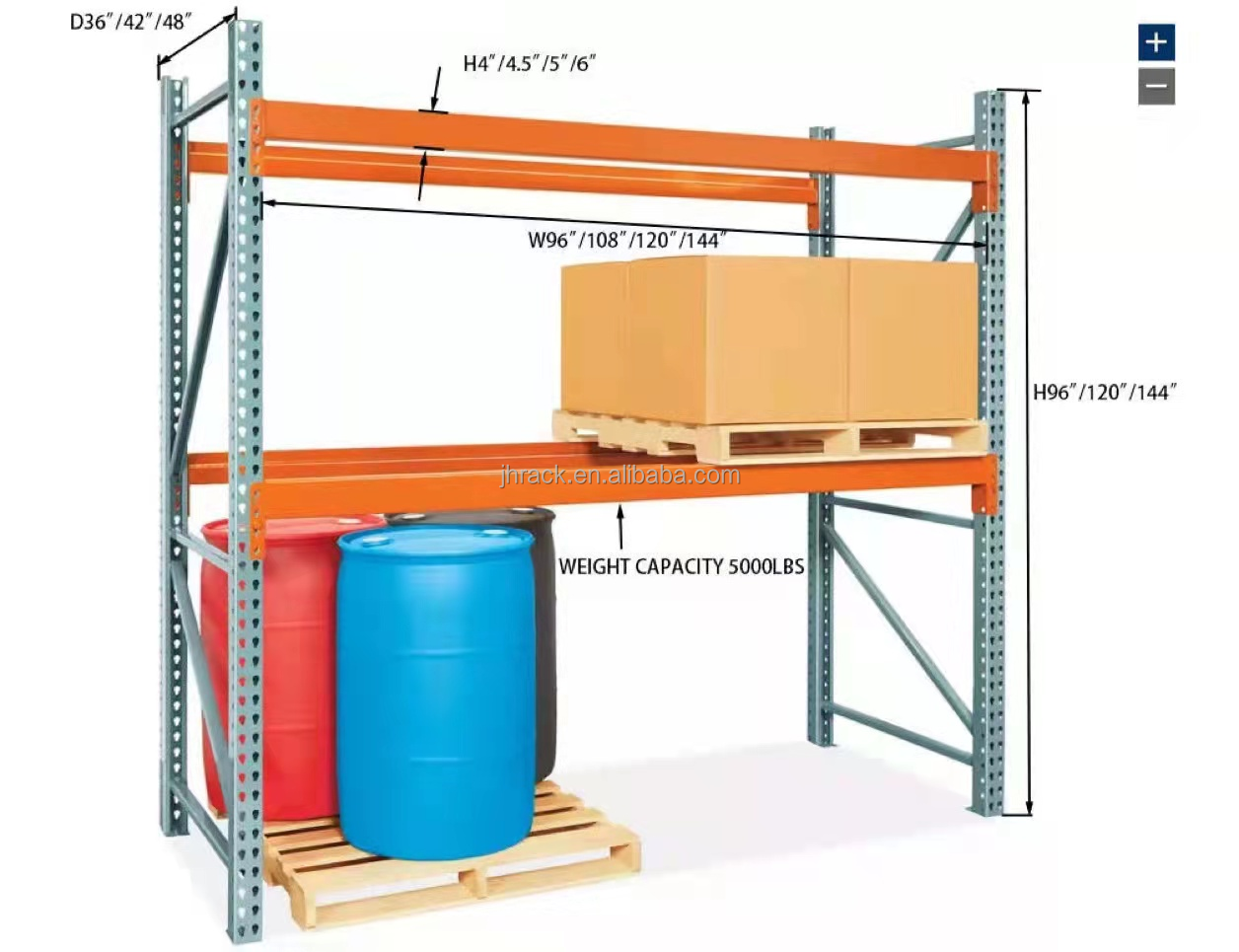 Warehouse Storage Rack VR Showroom