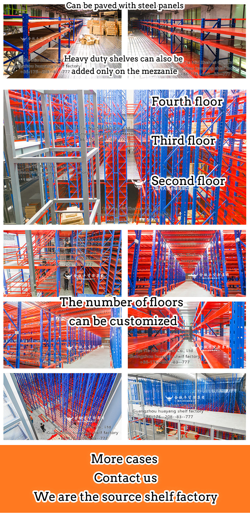 Selective Systems Welding for Pallet Adjustable Shelf Cold Room Fabric Bolt Storage Rack Lebanon, Israel, Palestine