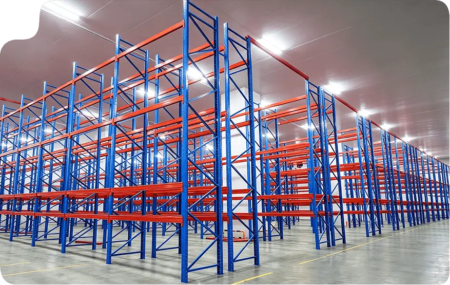 Cold storage racking system