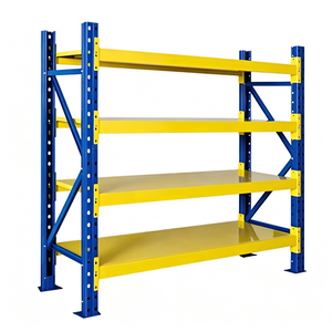 Industrial Warehouse Shelving Adjustable Metal Storage Rack Commercial Logistics Factory Garage Workshop Goods Organization