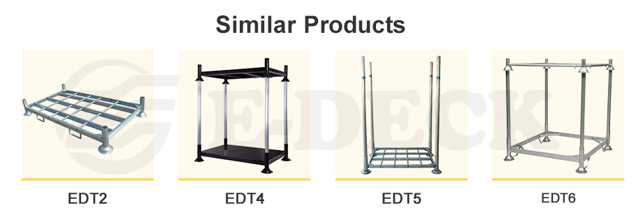 Heavy-duty Steel Metal Logistic Stackable Storage Post Pallet Racks