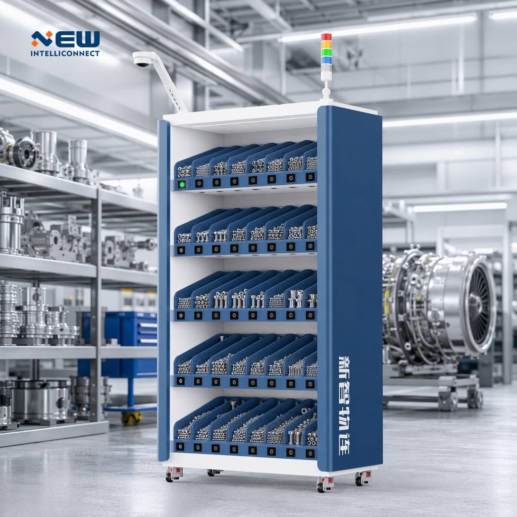 Digital Light-Guided Weighing Picking Station For Industrial Warehouse Inventory Management &amp; Order Fulfillment