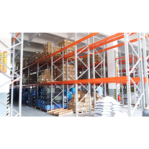 Heavy Duty Industrial Storage Rack Steel Pallet System For Logistics Warehouse