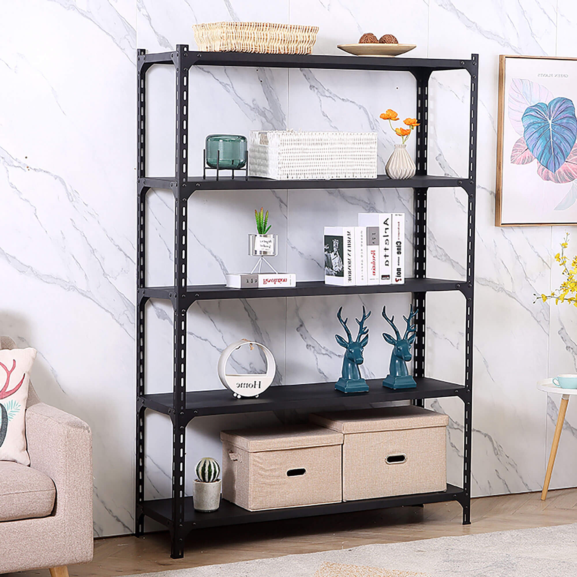 Industrial Slotted Angle Rack Detail